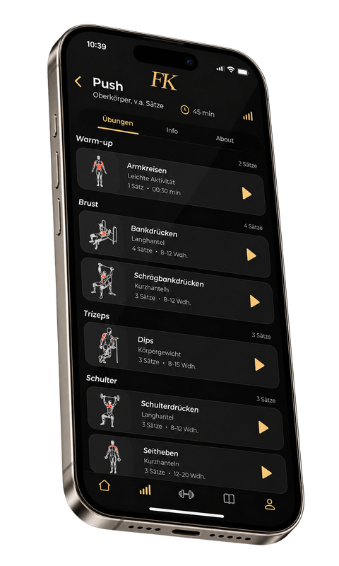 FK App – Trainingsplan